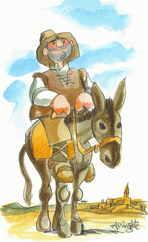 Don Quijote De La Mancha Y Cervantes En Dibujos De Mingote