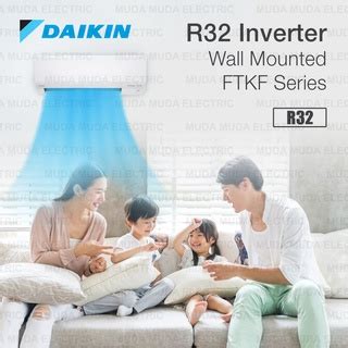 Daikin 1 0HP Standard Inverter Air Conditioner FTKF Series R32 Wifi