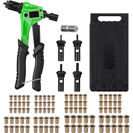 Yuhtech Filet E Rivet Crou Kit Pcs Pince Riveter Kit De Crou