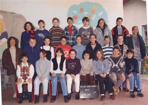 Photo De Classe Me De Coll Ge Henri Dunant Copains D Avant