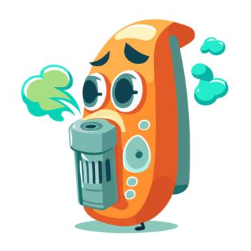 Vacuum Clipart Cartoon Of An Orange Vacuum Cleaner Vector Orange