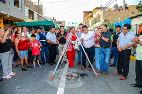 Municipalidad De La Esperanza Entrega Pistas Y Veredas Nuevas En El