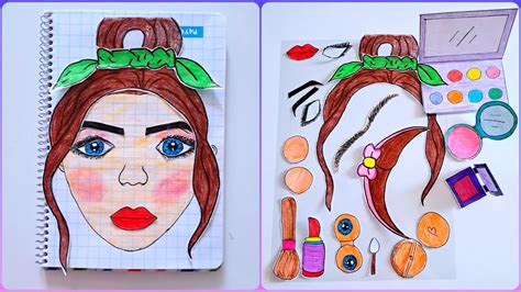 💸paperdiy💸 Asmr Makeup With Paper💄 Tutorial Makeup Products Youtube