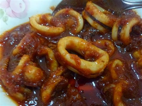 Sotong Masak Merah Blogsresepi