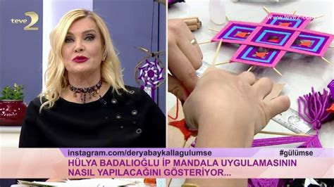 Derya Baykal la Gülümse Mandala Yapımı YouTube