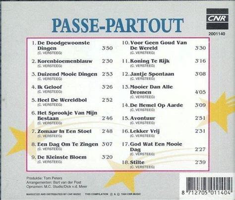 Passe Partout Passe Partout CD Album Muziek Bol