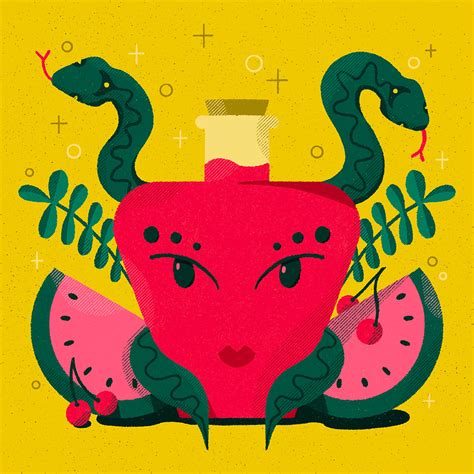 Love potion by Renáta Jakab on Dribbble