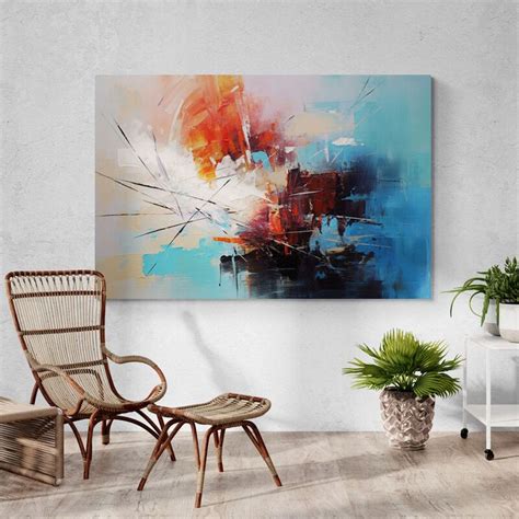 Tableau Peinture Moderne Avec Le Code Tdm Tableau Peinture