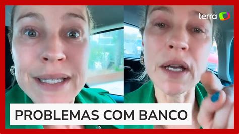 Luana Piovani diz que teve água cortada por problemas banco