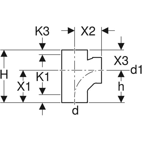 Geberit HDPE Branch Fitting 88 5 Swept Entry Geberit Product Catalogue