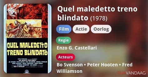 Quel Maledetto Treno Blindato Film 1978 Nu Online Kijken