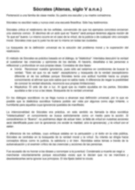 SOLUTION Historia De La Filosof A Sofistas Y S Crates 2 Bachillerato