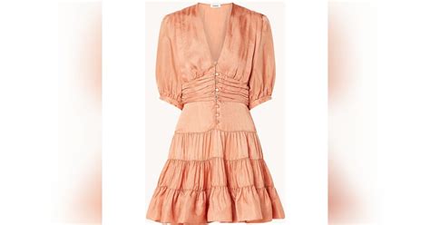 Robe Sandro Orange Pour Femme Modalova