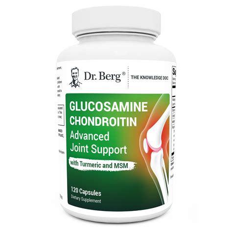 Dr Berg Glucosamine Chondroitin Advanced Joint Support With Turmeric