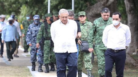 AMLO supervisa Tramos 3 y 4 del Tren Maya en Yucatán El Heraldo de México