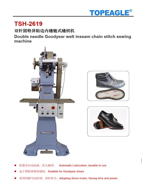 Goodyear Shoes Welt Stitching Machine) | PDF