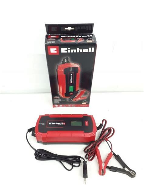 Einhell Ce Bc M V Autobatterie Ladeger T Rot Schwarz G Nstig