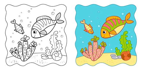 Dibujos De Pescados Para Colorear