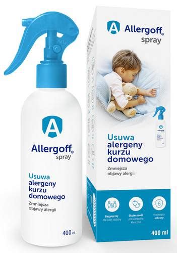 Allergoff Spray neutralizator alergenów kurzu domowego Styl Życia