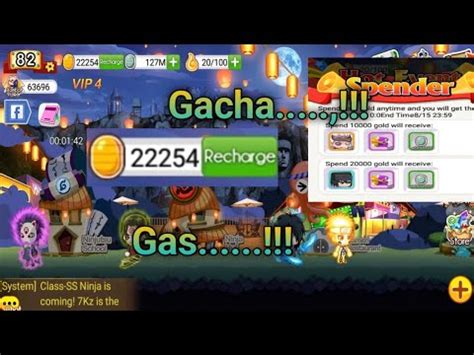 Gacha K Gold Di Akhir Spender Sasuke Wanderer Ninja Heroes New Era