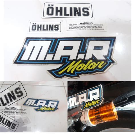 Jual Stiker Shock Tabung Pisah Ohlins Shopee Indonesia