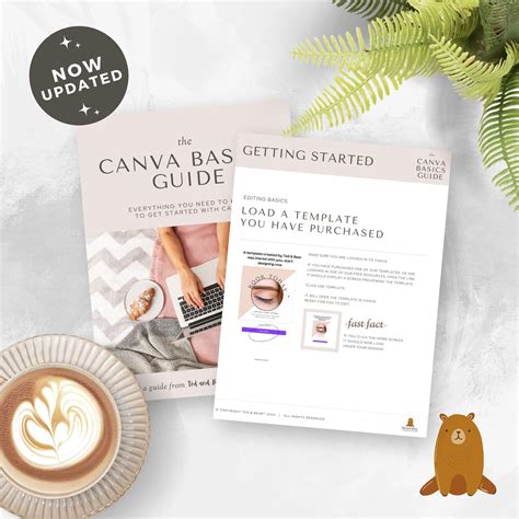 Canva Basics Guide How To Use Canva Getting Started With Canva Canva How To Guide For Beginners