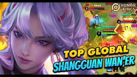 Honor Of Kings Top Global Shangguan Waner Gameplay Honorofkings