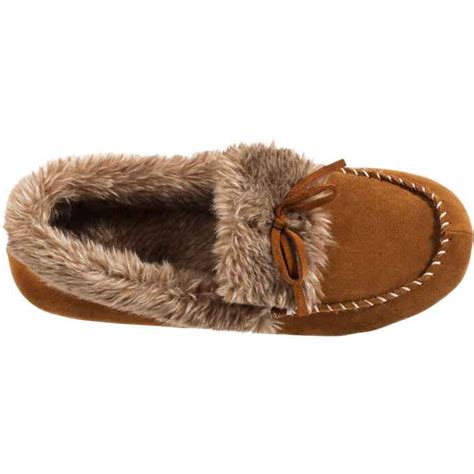 Women's Acorn Cozy Fur Mocs | Duluth Trading Company