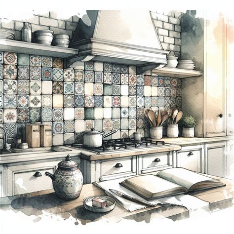 Distressed Backsplash Tile Ideas For An Unique Kitchen Look