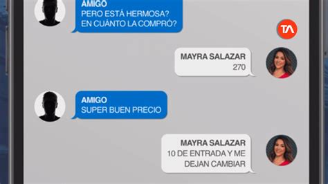 Patrimonio De Mayra Salazar Se Increment En M S De Mil D Lares