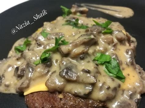 Cheddarmelt Steak Recipe By Nazia Shaik