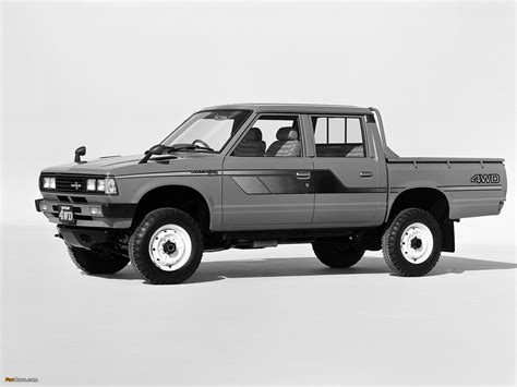 Datsun Pickup 4WD Double Cab JP Spec 720 198085 Pictures 1600x1200