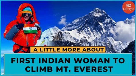 First Indian To Climb Mount Everest