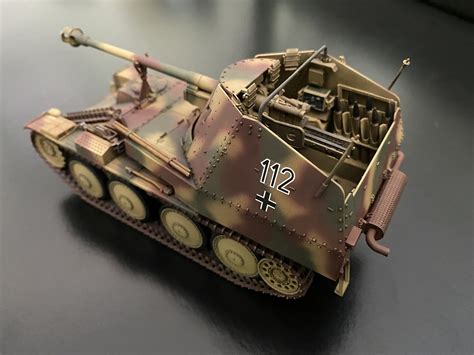 German Marder Iii M Tank Normandy Front Plastic Model Military