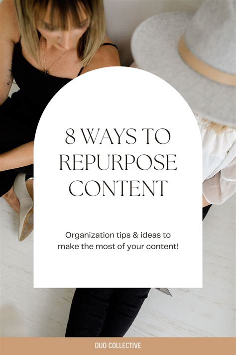 Ways To Repurpose Content Content Repurposing Ideas In