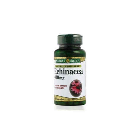 Buy Nature S Bounty Natural Echinacea 400mg Capsules N100