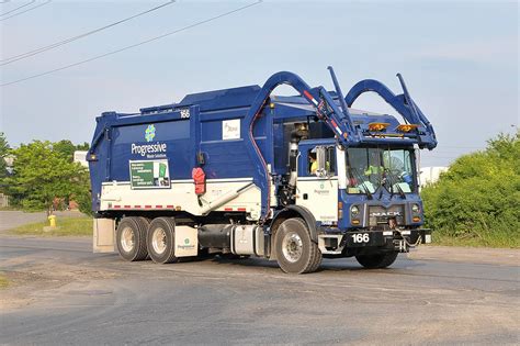 Progressive Waste Services 754166 Brand New Mack Leu Heil Front Loader