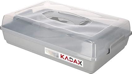 Kadax Kuchenbox Mit Deckel X X Cm Kuchenbeh Lter Aus