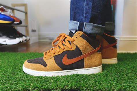 Nike Dunk High PRM Dark Russet 2021 Release At The Tim Flickr