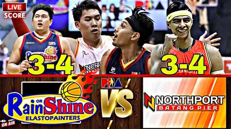 PBA LIVE RAIN Or SHINE Vs NORTHPORT BATANG PIER Livescore YouTube