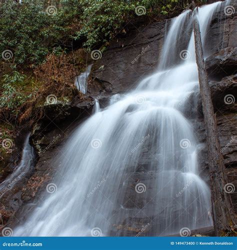 Desoto Falls Recreation Area Of Georgia Stock Photo Image Of