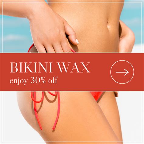 Bikini Waxing Discount Offer Online Instagram Post Template Vistacreate