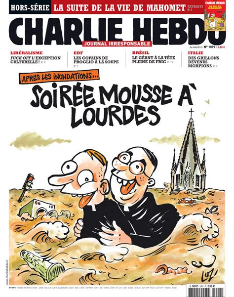 Soir E Mousse Lourdes Charlie Hebdo N Juin Strips