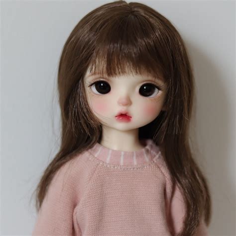 1 6 Bjd Girl Doll Free Eyes And Face Up Resin Dolls Figures Toys Moli