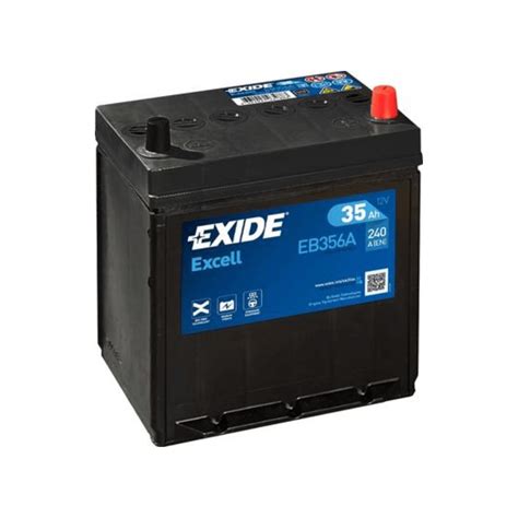 BATTERIE EXIDE EXCELL EB356A 12V 35AH 240A Batteries Auto Voitures