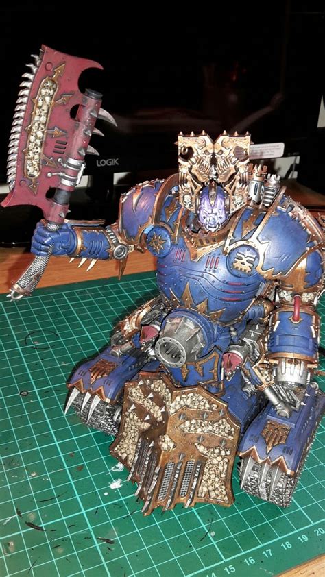 Khorne Lord of skulls (Night Lords) | Warhammer models, Imperial knight ...