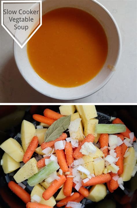 Slow Cooker Vegetable Soup