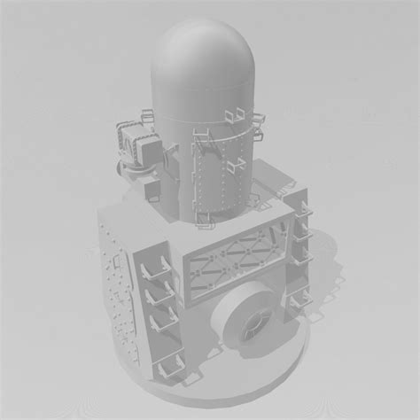 Stl File Phalanx Ciws Close In Weapon System 🔫 ・3d Printable Model