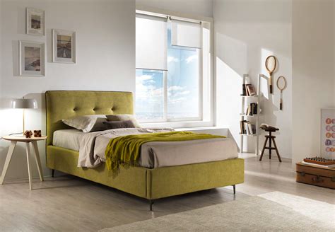 Letto Una Piazza E Mezzo Contenitore Moderno Chloe