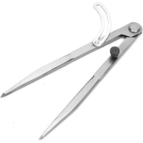 R Glable Espacement Boussole En Cuir Scriber Outils De R Gulation En